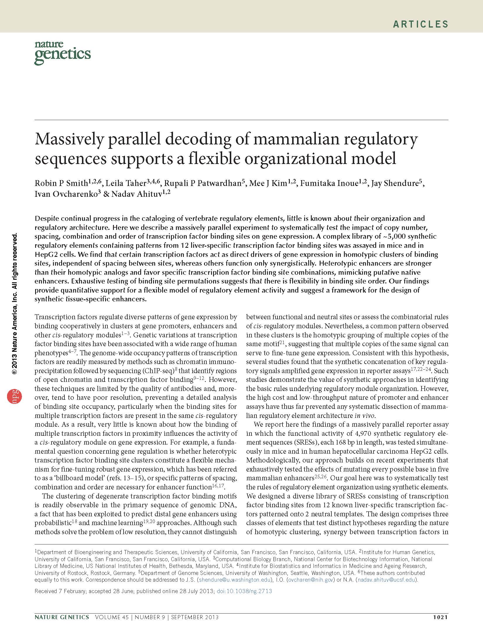 Smith, Taher L et al